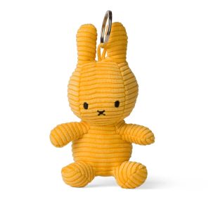 Miffy ECO Corduroy 4 Keychain - Yellow