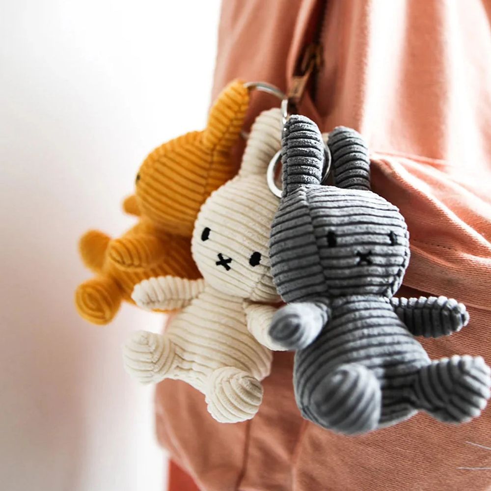 Miffy ECO Corduroy Keychain - Off White - Image 2