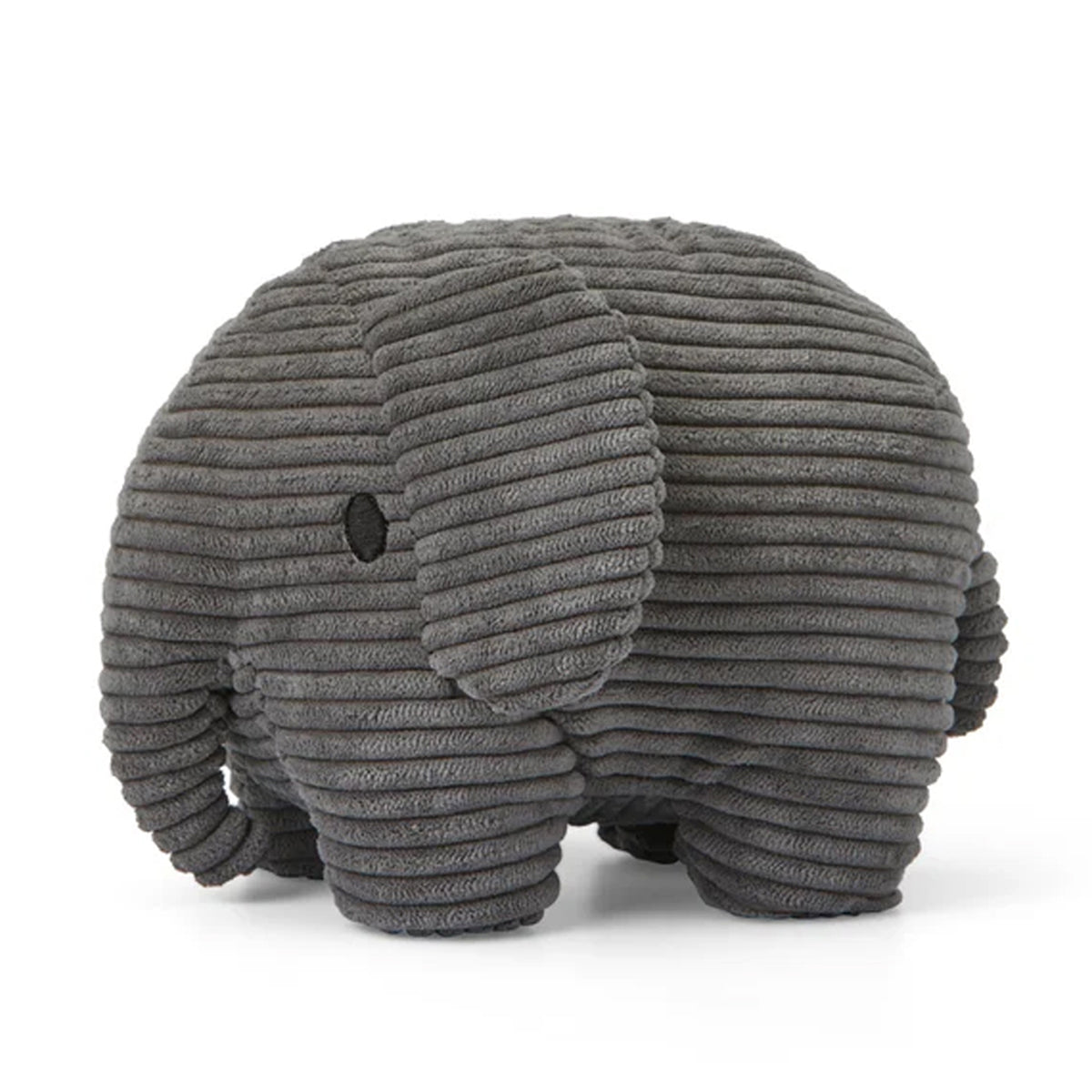 Miffy Elephant ECO Corduroy Grey Plush - 9