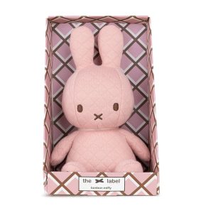 Miffy Pink Bonbon Sitting Plush in Giftbox - 9