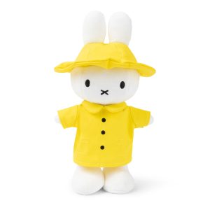 Miffy Plush with Yellow Rain Suit - 9.5