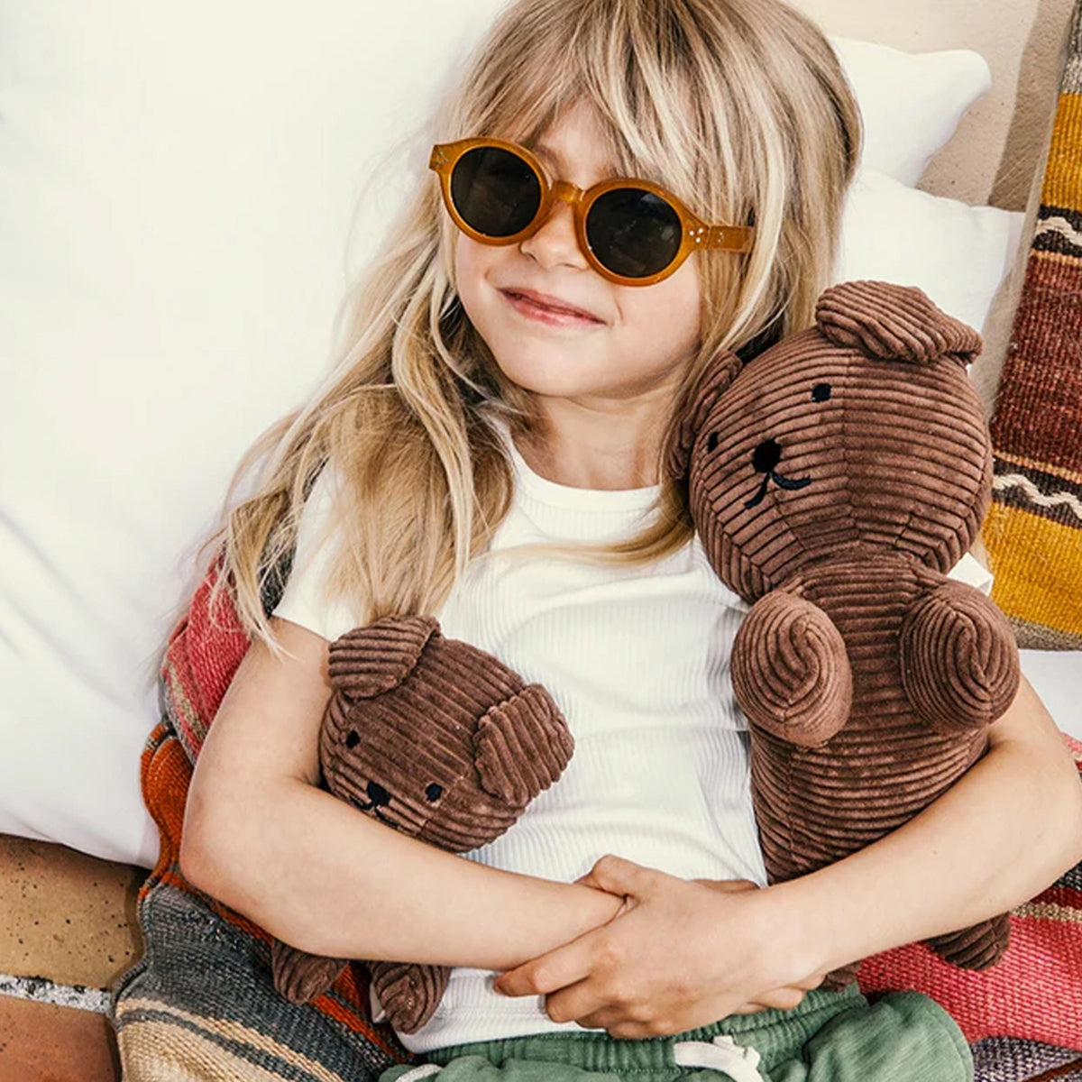 Miffy Snuffy ECO Corduroy Brown Plush - 8 - Image 2