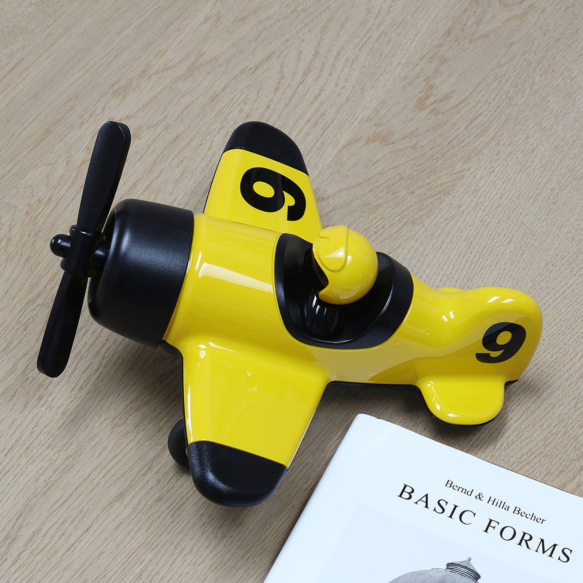 Mimmo Amelia Toy Plane - Yellow - Image 3