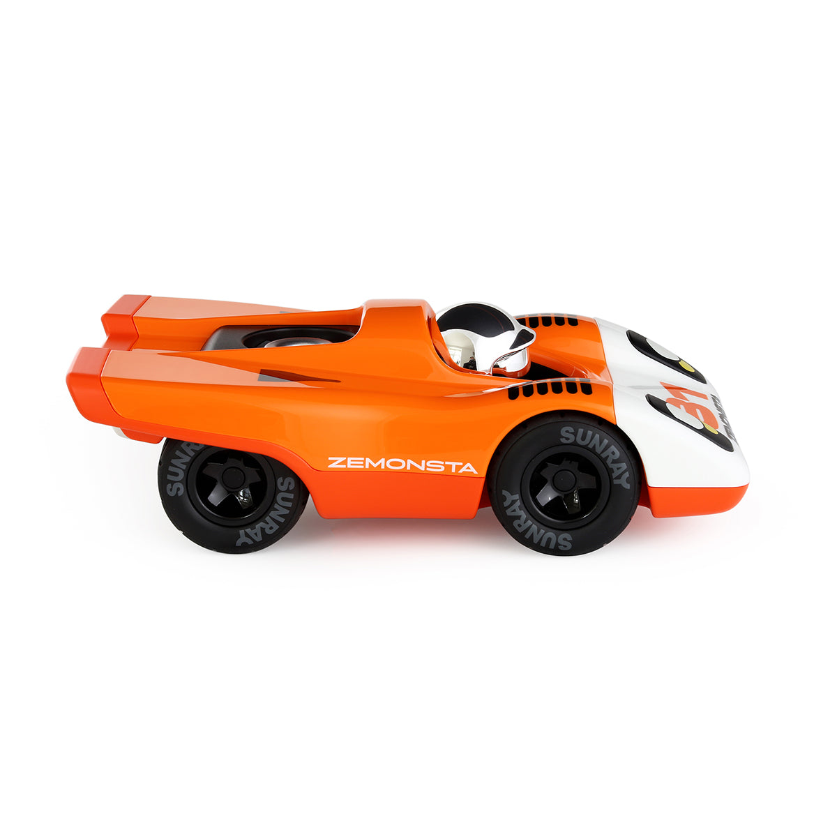 Mini Zemonsta Egon Toy Car - Orange - Image 2