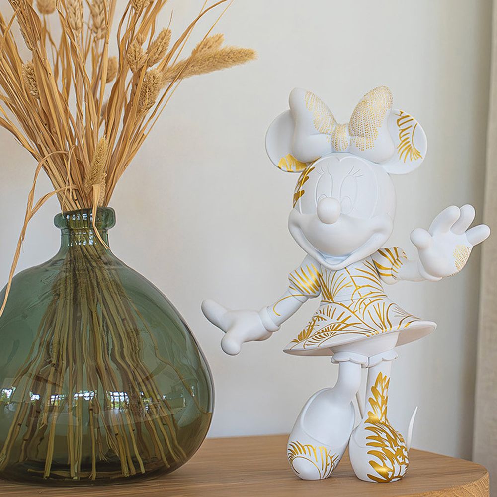 Minnie Mouse 12 Star Style Martyn Lawrence Bullard Figurine - White & Gold - Image 3