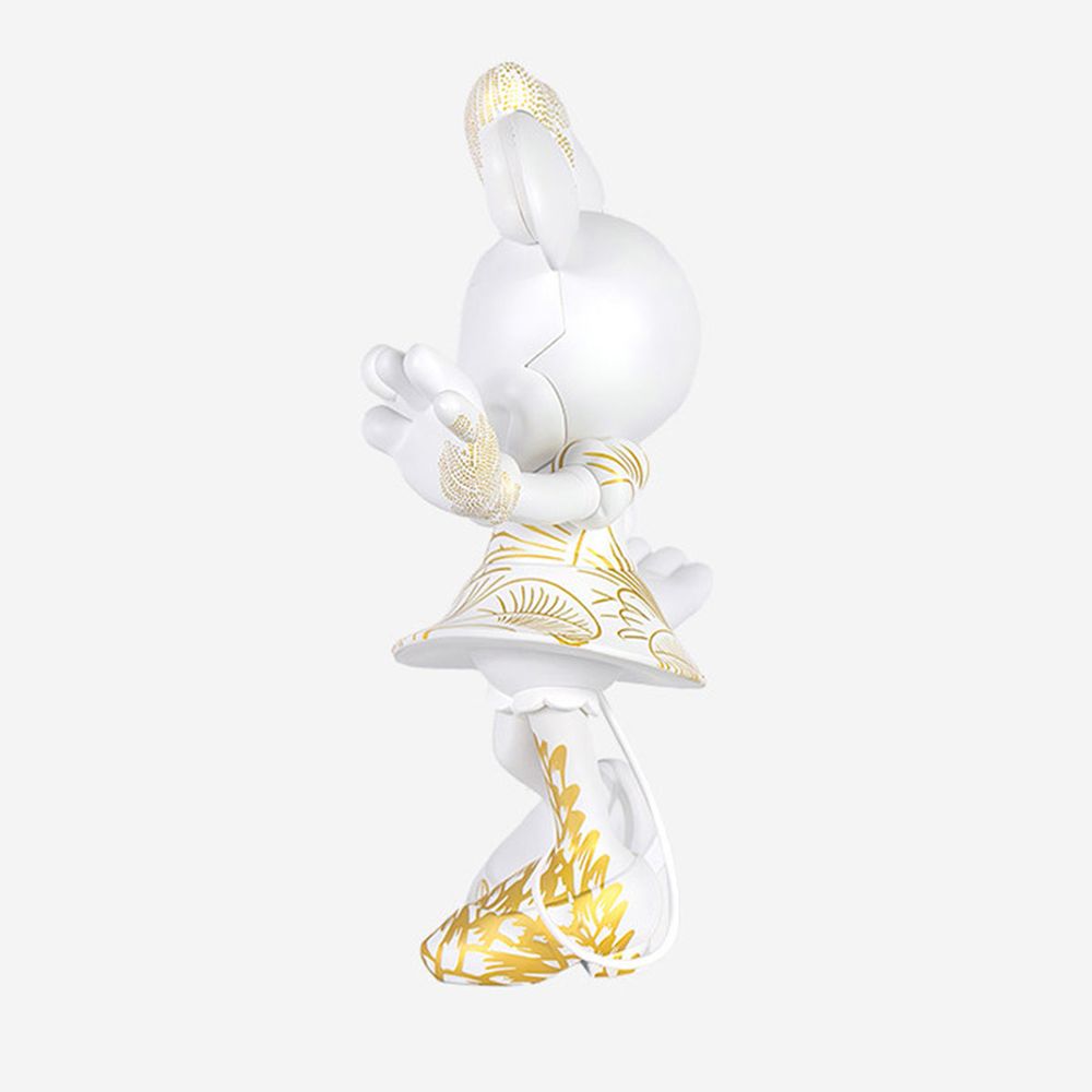 Minnie Mouse 12 Star Style Martyn Lawrence Bullard Figurine - White & Gold - Image 6