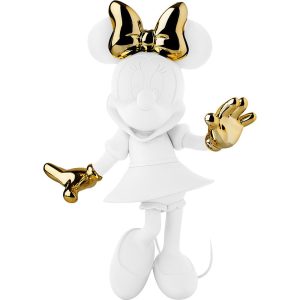 Minnie Mouse 12 Welcome Studio Figurine - White & Gold