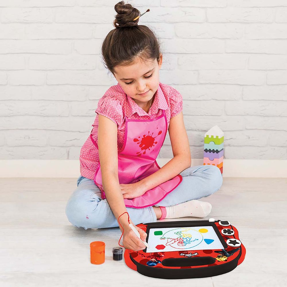 Miraculous Magnetic Multicolor Drawing Board with Accessories - Image 2