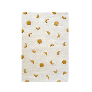 Moon Rug - Cream & Gold