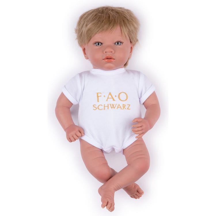 My FAO Doll - Light Skin with Grey Eyes & Blonde Hair - Image 2
