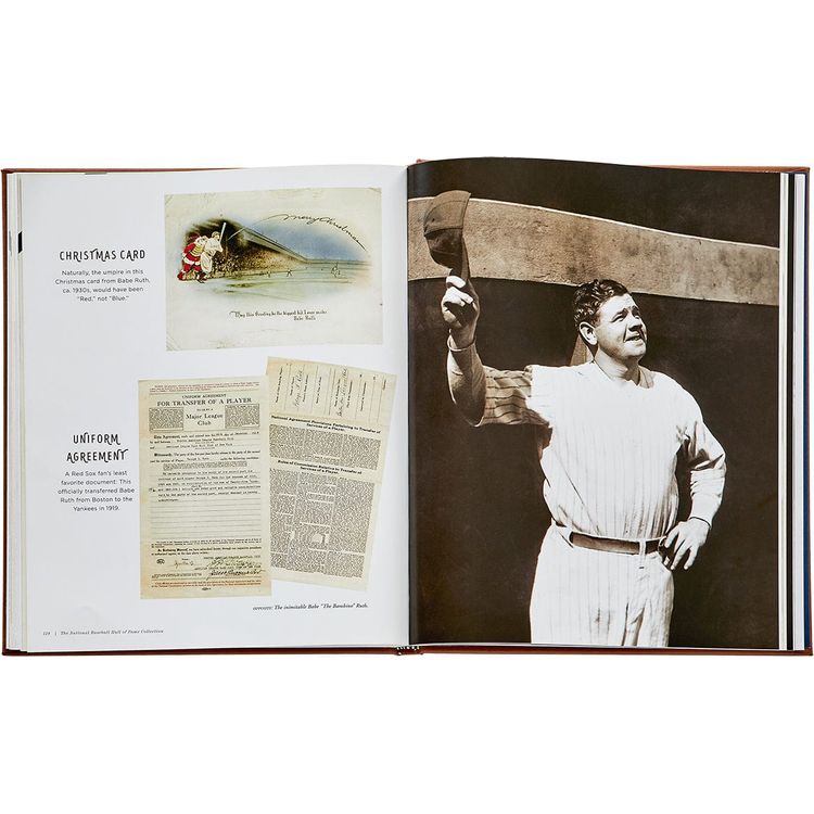 National Baseball Hall of Fame Book Leather Edition - Image 5