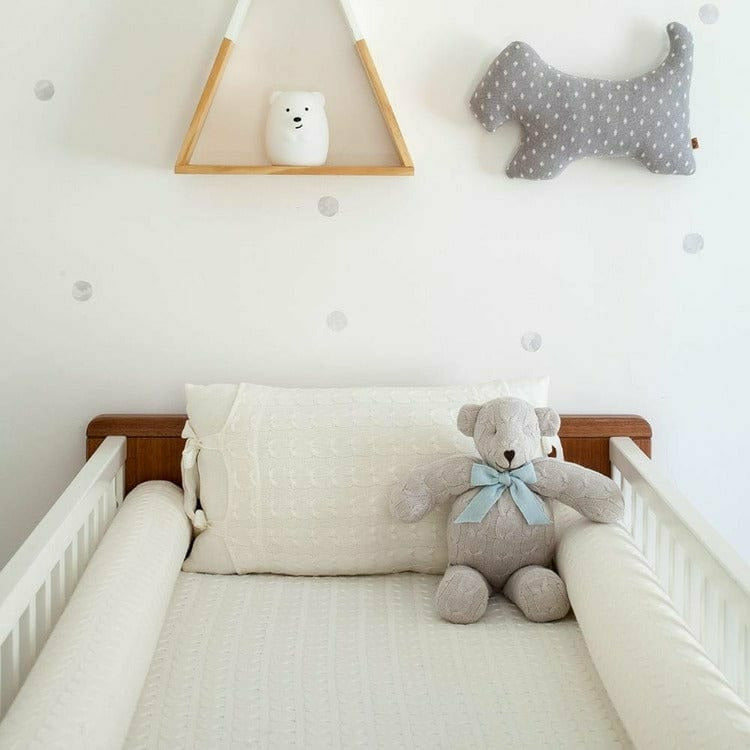 Off-White Crib Blanket - Image 2