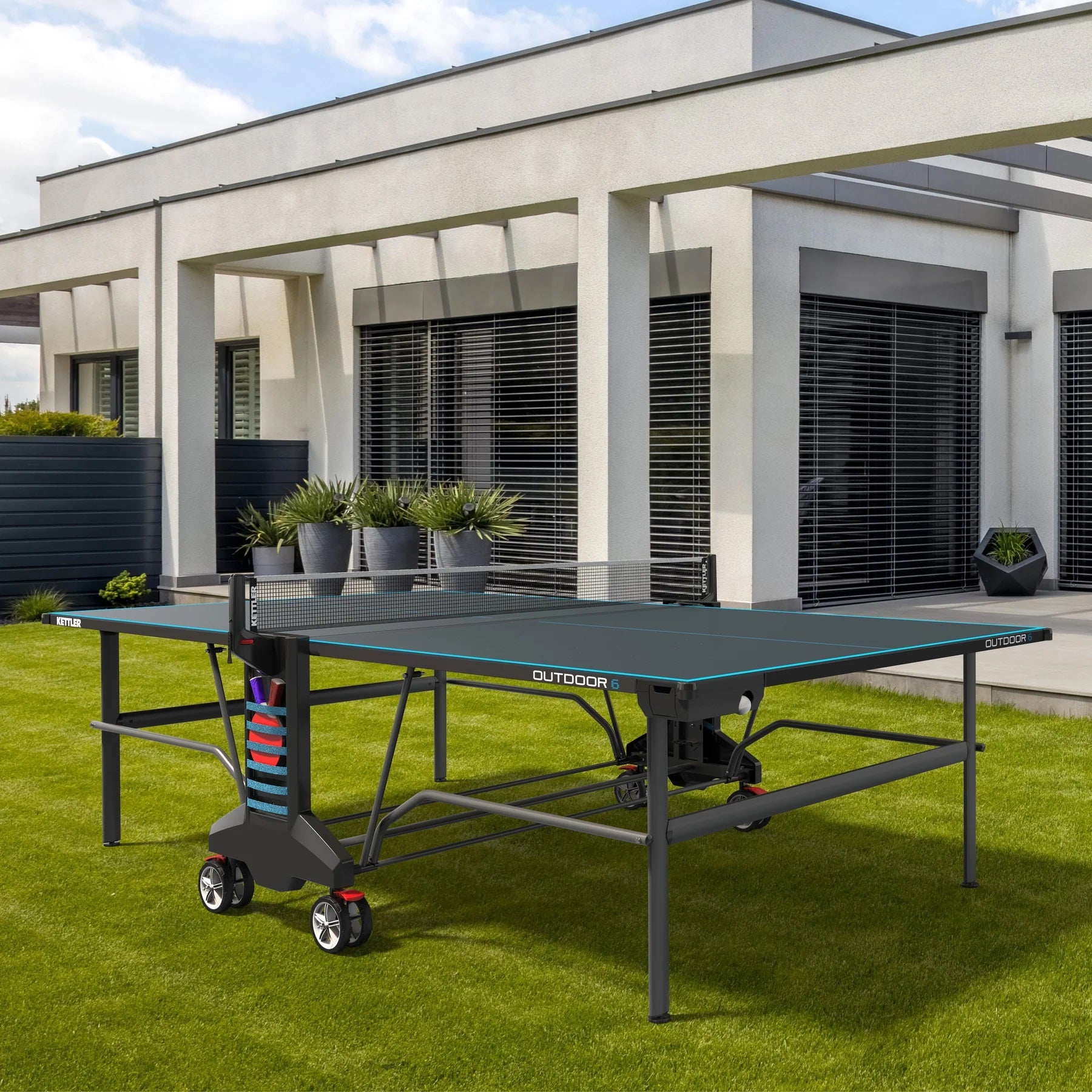 Outdoor 6 Table Tennis 4-Player Bundle - Image 2