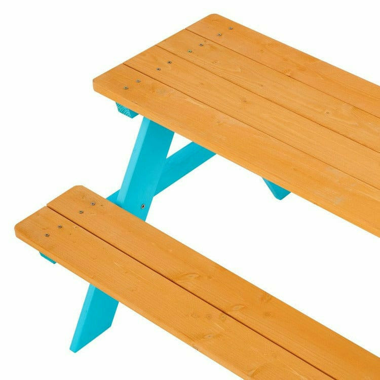 Outdoor Picnic Table & Chair Set - Image 6