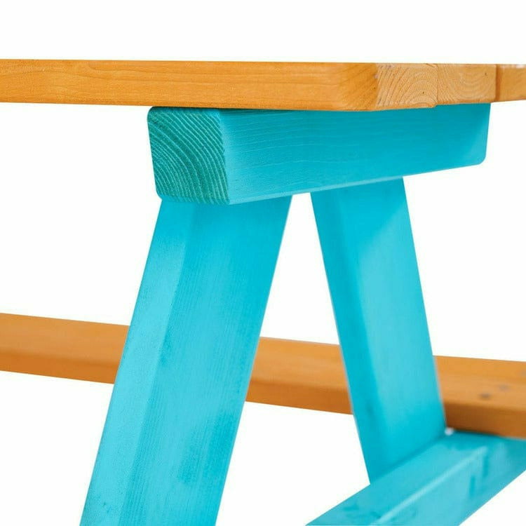 Outdoor Picnic Table & Chair Set - Image 7