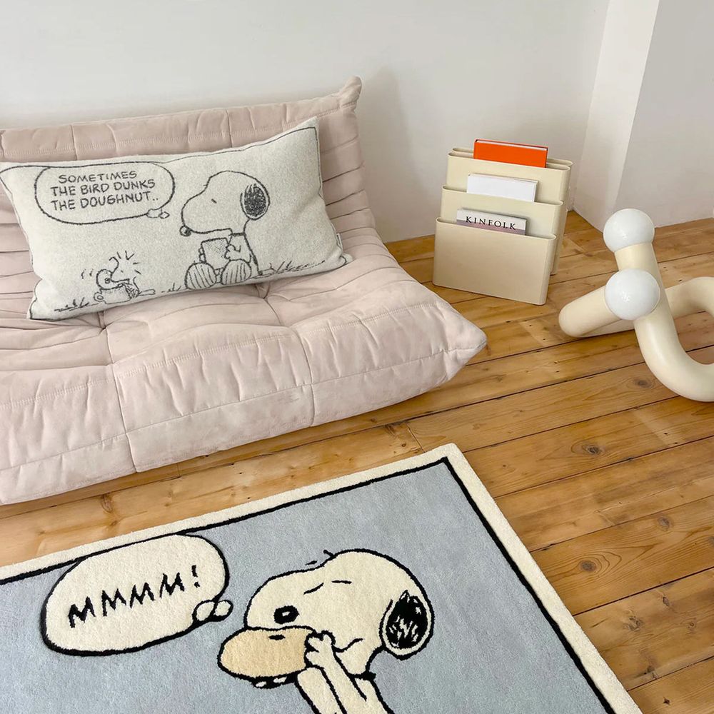 Peanuts Cushion Cover XL - Doughnut Comic - Image 2