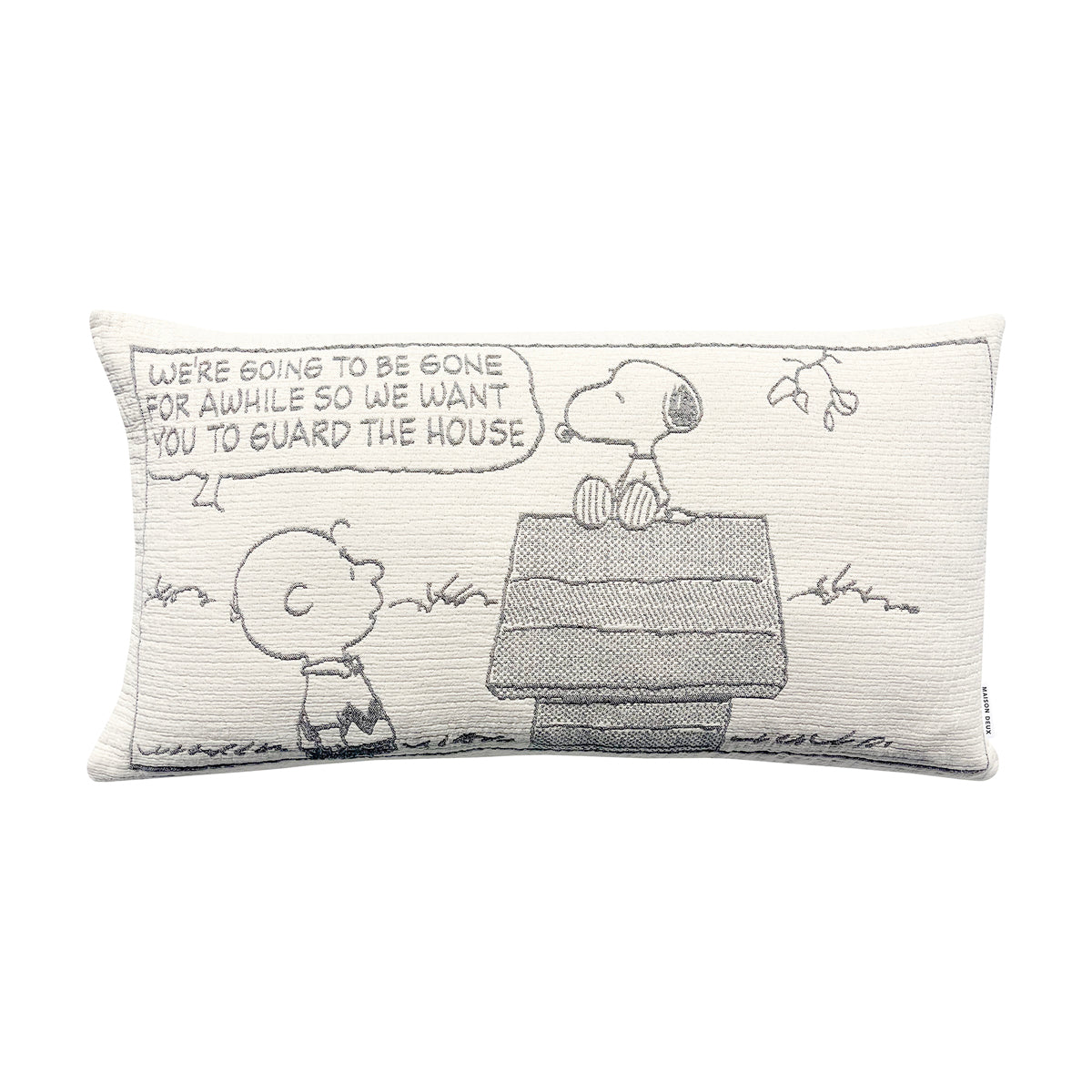 Peanuts Cushion Cover XL - Guard the House - Image 2
