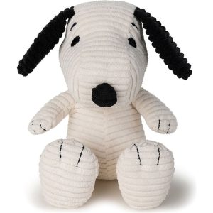 Peanuts Snoopy 7.5 Sitting Corduroy Plush - Cream