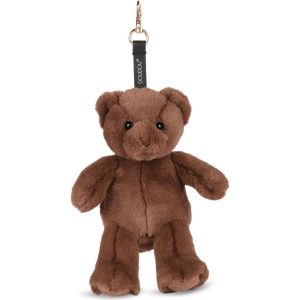 Plush Teddy Bear Bag Charm - Brown