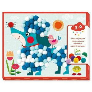 PomPom Puppies Collage Craft Kit