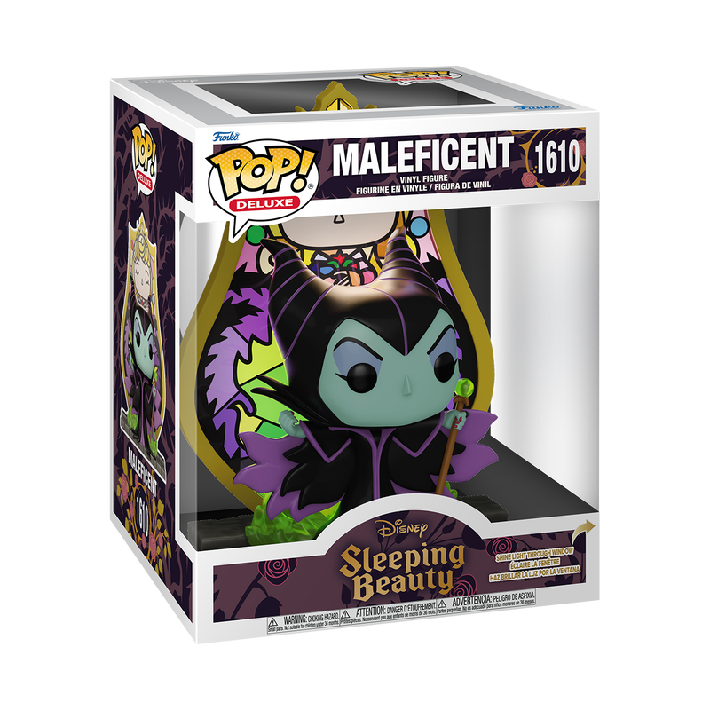 Pop! Deluxe Maleficent (Princess Aurora Stained Glass)