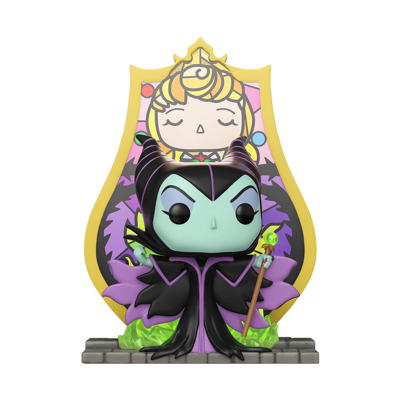 Pop! Deluxe Maleficent (Princess Aurora Stained Glass) - Image 2