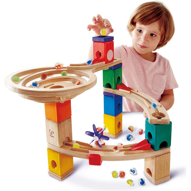 Quadrilla Race to the Finish Marble Run Blocks - Image 3