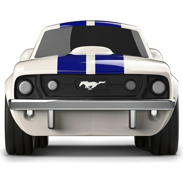 Racing Car Toy Ford Mustang - Ivory White - Image 5