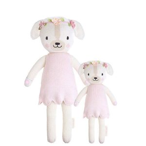 Regular 20 Charlotte the Dog Hand-Knit Doll