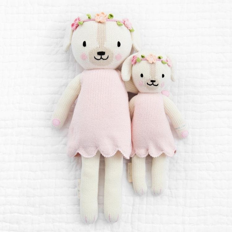 Regular 20 Charlotte the Dog Hand-Knit Doll - Image 3