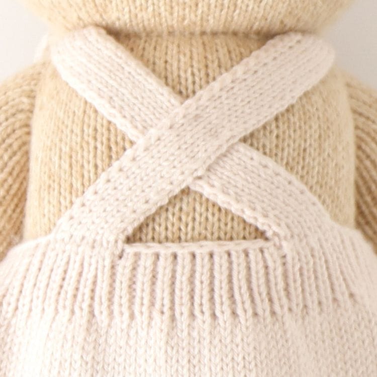 Regular 20 Goldie the Honey Bear Hand-Knit Doll - Image 4