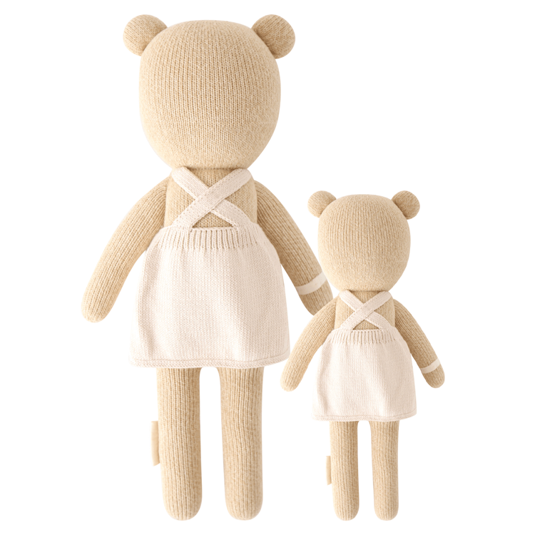 Regular 20 Goldie the Honey Bear Hand-Knit Doll - Image 6