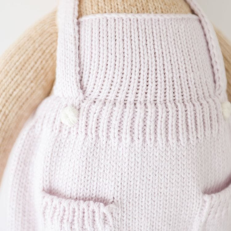 Regular 20 Olivia the Honey Bear Hand-Knit Doll - Image 3