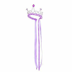 Ribbon Tiara. Lilac
