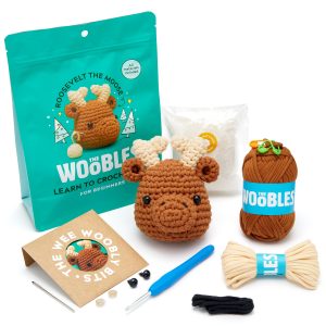 Roosevelt the Moose Learn to Crochet Kit