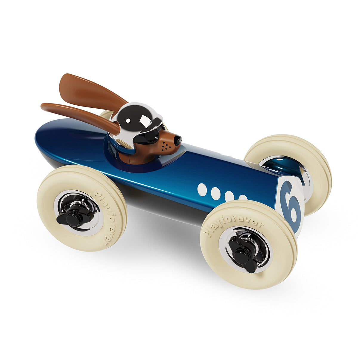 Rufus Bertie Toy Car - Blue