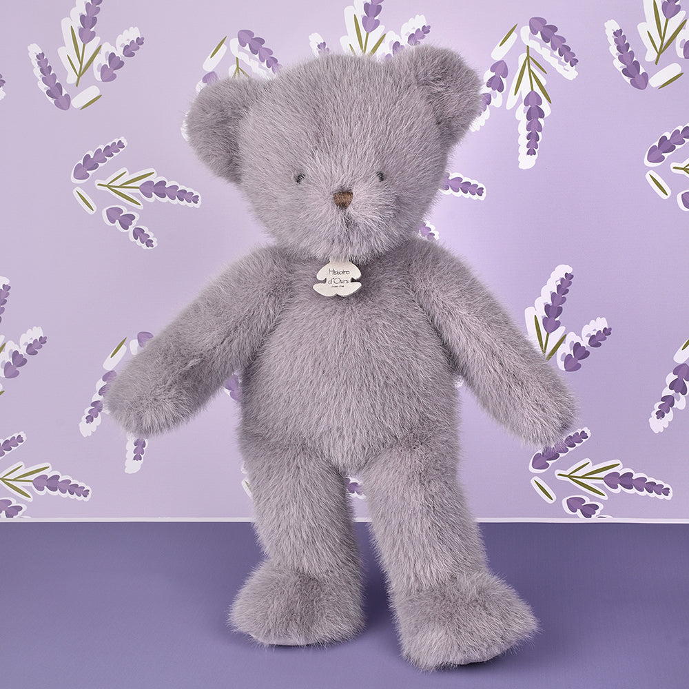 Small Teddy Bear - Grey Lavender - Image 2