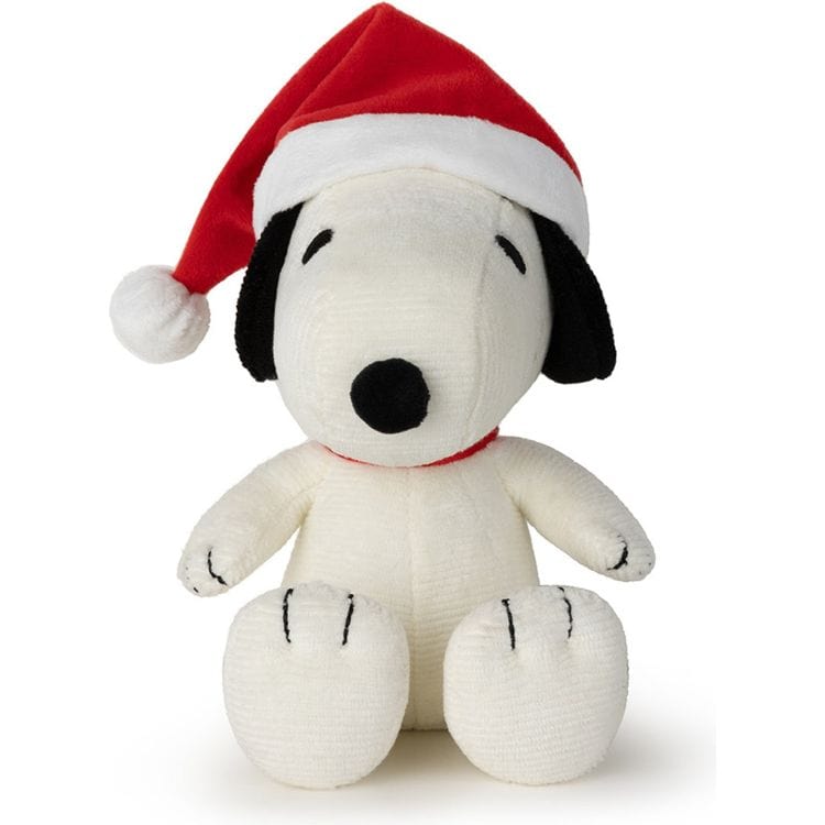 Snoopy Plush with Christmas Hat - 7