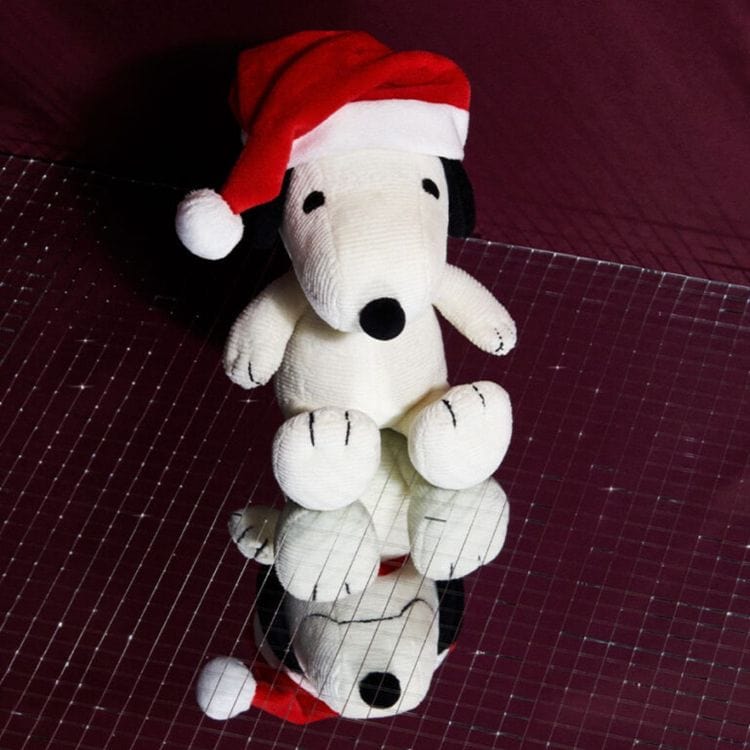 Snoopy Plush with Christmas Hat - 7 - Image 2