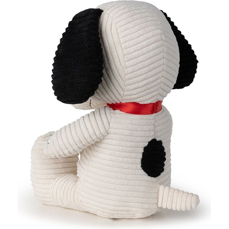 Snoopy Sitting Corduroy Cream in Gift Box 11 - Image 3