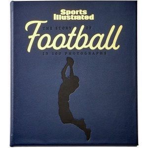 The Story of Football in 100 Photographs Book by Sports Illustrated - Navy