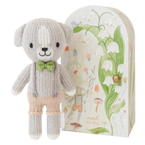Tiny 6 Noah the Dog Hand-Knit Doll
