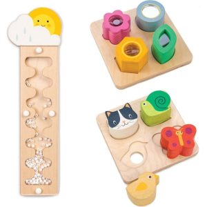 Toddler Sensory Collection of Wood Toys
