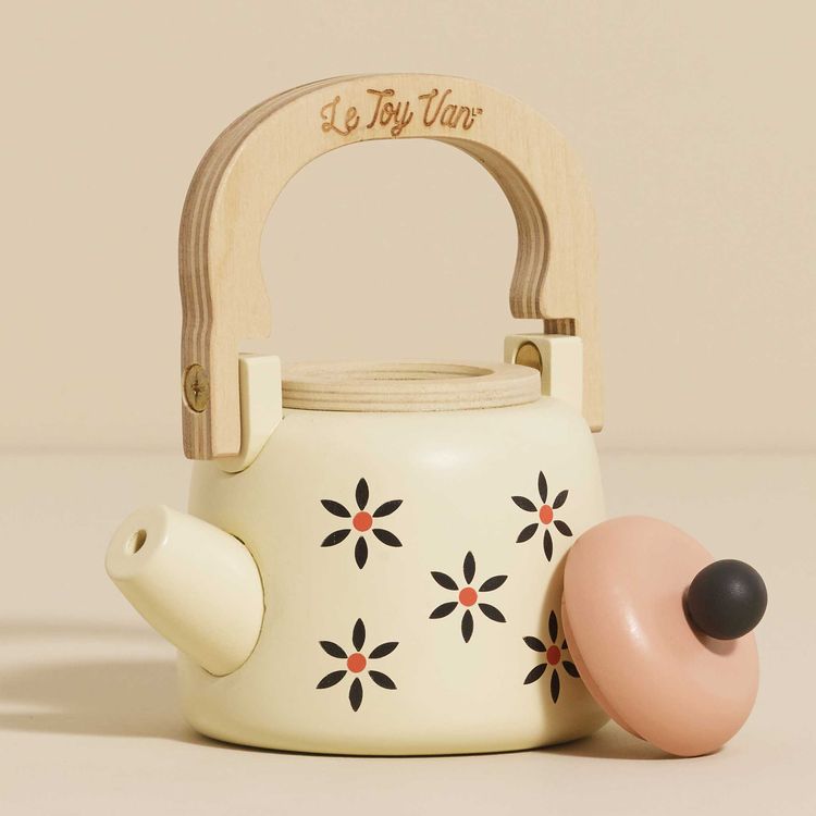 Vintage Wooden Kettle - Image 5