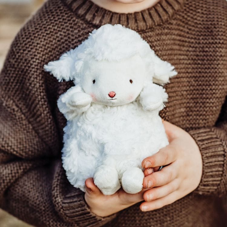 White Wee Kiddo Lamb Plush - Image 2