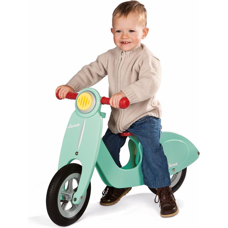 Wooden Balance Bike - Mint - Image 2