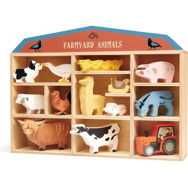 Wooden Farmyard Animals - Image 2