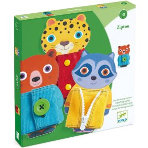 Zipping Wooden Skill Boards